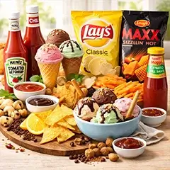 Sauces, Snacks & Sweet Tooth