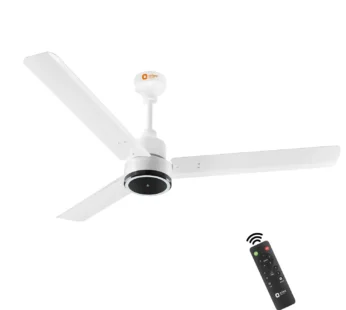 Orient Zeno 1200mm BLDC Fan with Remote, 5-Star Rated Energy Saver, White