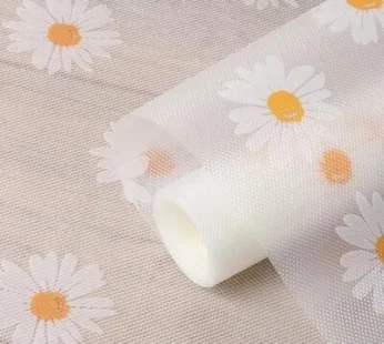 Anti-Slip Kitchen Shelf Liner Mat Roll | Washable EVA Drawer & Cabinet Mat 45cm x 5m
